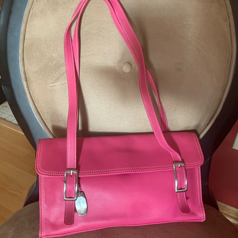 Tignanello: Vintage Purse- Fushia color!